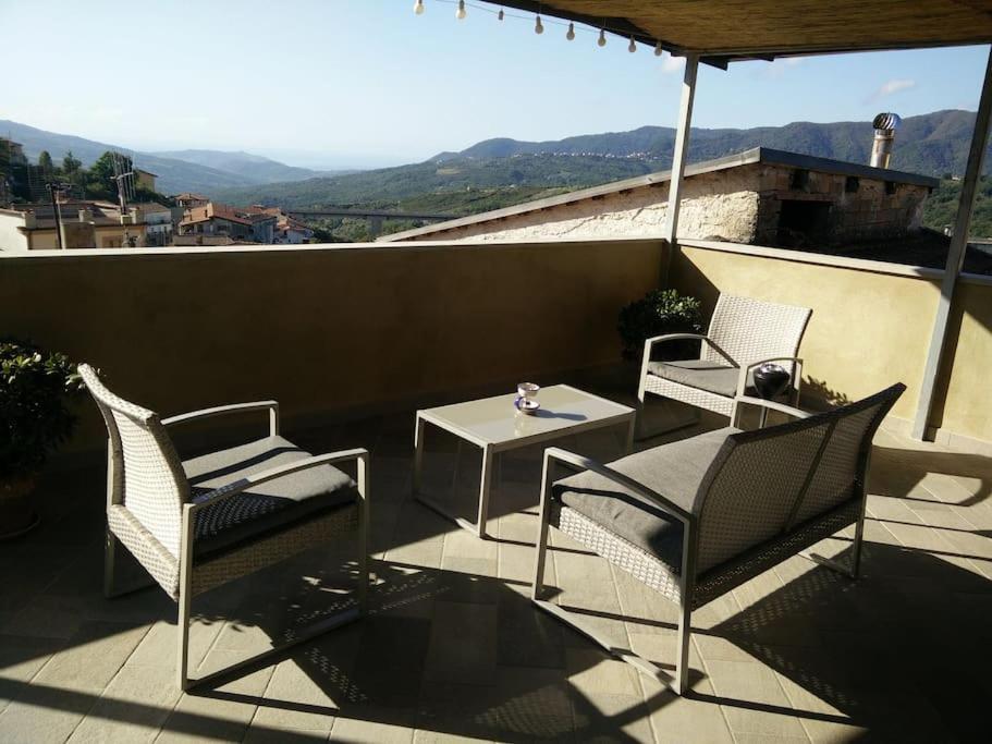 فيلا Casa Torre Con Terrazza Panoramica Futani المظهر الخارجي الصورة